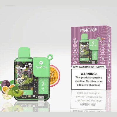 Kiwi Passion Fruit Guava PYNE POD 8500 Puffs