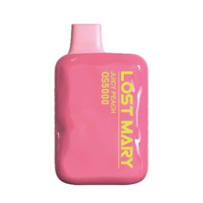 Peach Ice Lost Mary OS 5000 Puffs