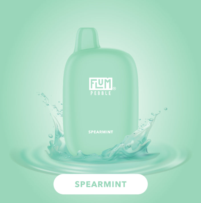 Peach Icy Flum Pebble 6000 Cool Mint | GetPop Flum Disposable Vape Australia Peach Icy Flum Pebble 6000 Cool Mint | GetPop Flum Disposable Vape Australia