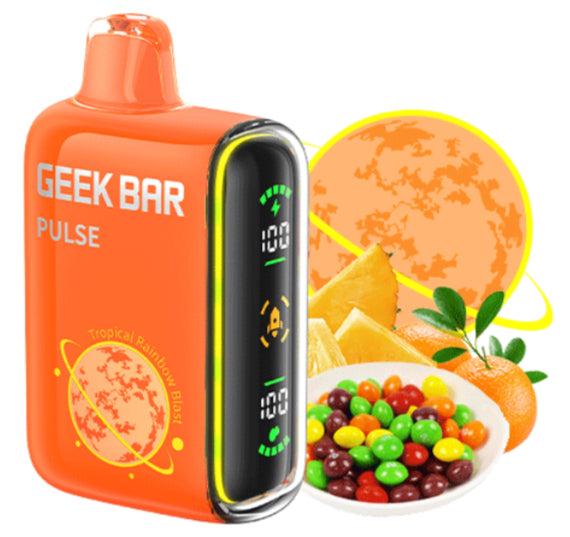 Tropical Rainbow Blast Geek Bar Pulse Speedy's Temecula Smoke And Vape Store Tropical Rainbow Blast Geek Bar Pulse Speedy's Temecula Smoke And Vape Store