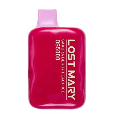 Sakura Berry Peach Ice Lost Mary OS 5000 Puffs