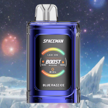 Blue Razz Ice Spaceman 20k Prism Vape