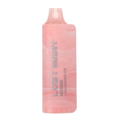 Strawberry Ice Lost Mary MO 5000 Puffs  Speedy's Temecula Smoke And Vape  Store